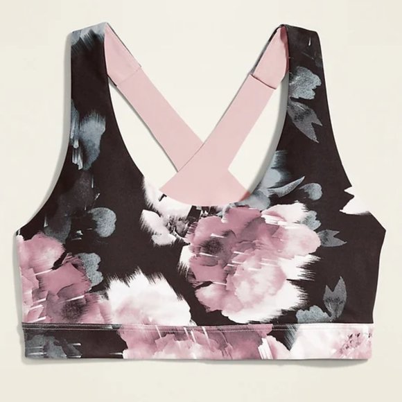 Old Navy Other - Medium Support PowerSoft Sports Bra-Floral